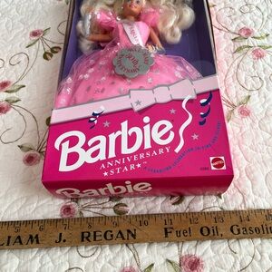 Barbie Anniversary Doll in Sparkling Pink Dress